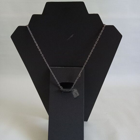 Vintage Indian Agate Claw Set Multicolored Stones Large Metal Pendant Necklace - Picture 2 of 12